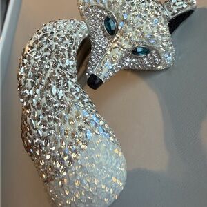 Swarovski Winter Foc with Blue Eyes Cuff